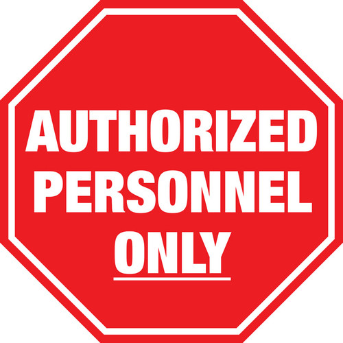 Facility Signs and symptoms Artistic Protection Give graphic regarding Authorized Personnel Only Sign Printable referred to as Facility Symptoms Resourceful Stability Provide